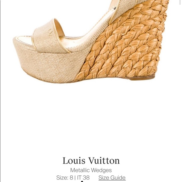 Authentic Louis Vuitton wedges - Picture 16 of 16